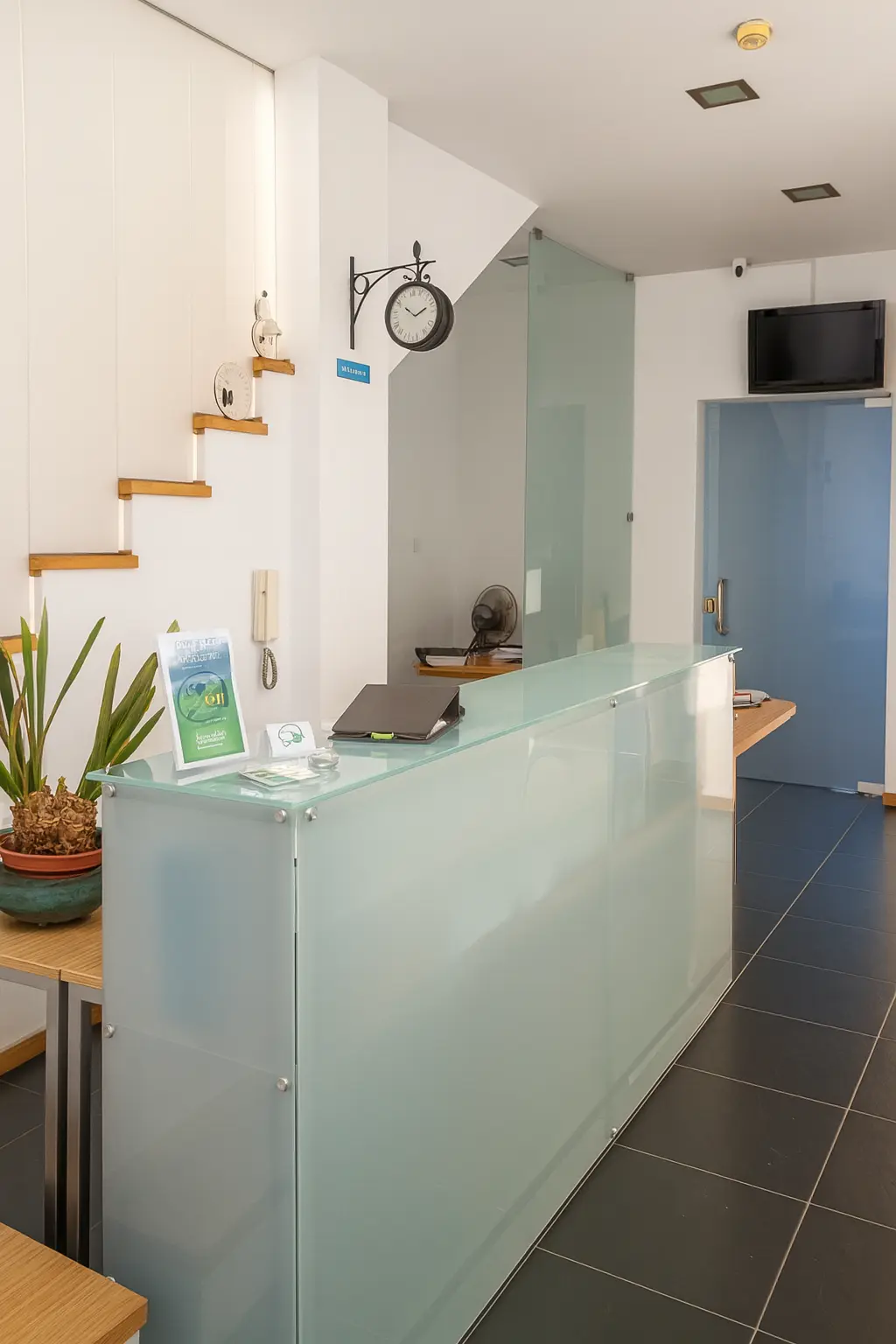 Recepção da Escola